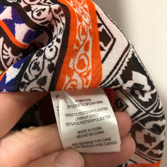 Summer Dress Festival hippy Boho long Maxi women’s -S- small geometric by Halo🧡 - Picture 7 of 13